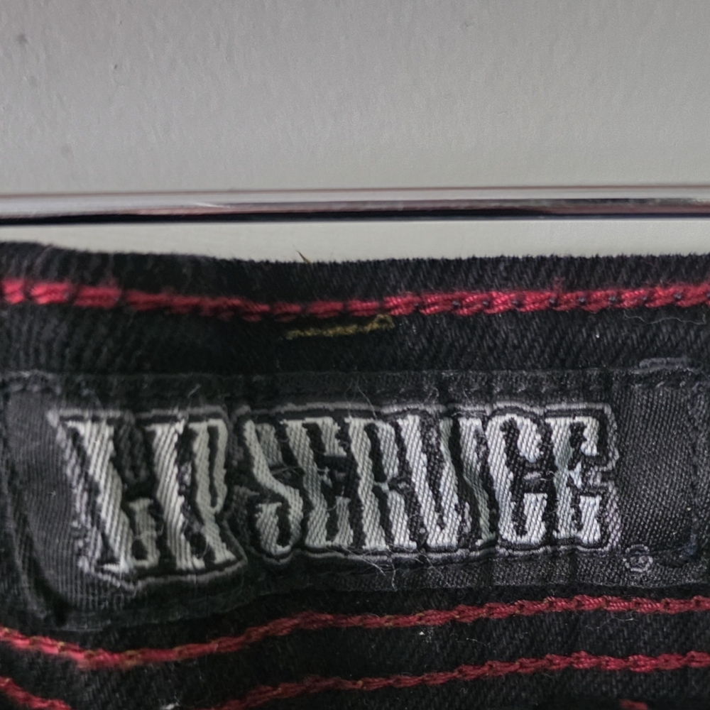 Lip Service Black Rockaway Straight Leg Jeans - Picture 8 of 11